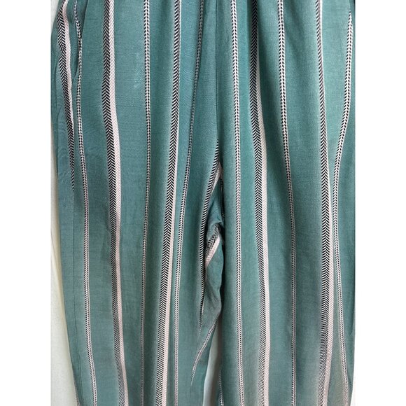 MAJE Jumpsuit Size 34 /XS Cap Sleeve Long Pant Pockets Textured Cotton V Neck Ca - Picture 7 of 11